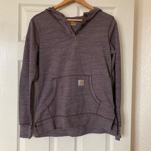 Purple Carhartt sweatshirt